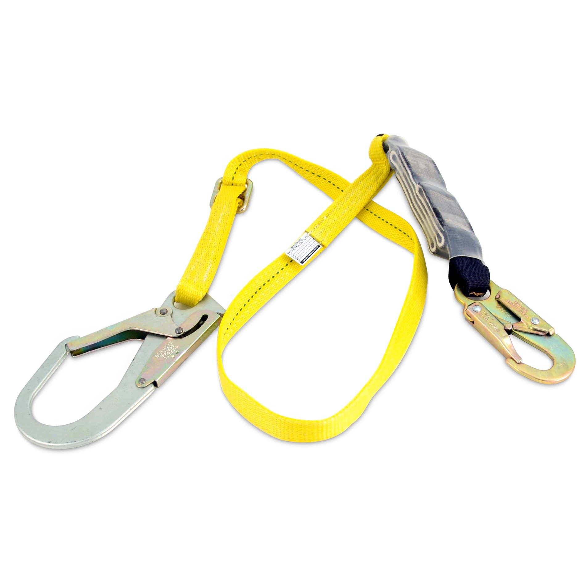 Workman Adjustable Shock Absorbing Lanyard w/ ladder snap | Hamisco ...